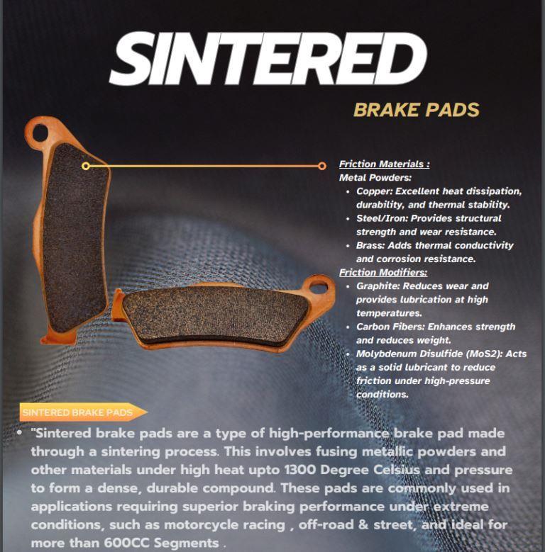 Ngage Sintered Brake Pad HBS150