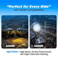 VK460   40W   x   2   Motorcycle   Fog   Light   Auxiliary   LED   Light   Set   |   High   Brightness   CNC   Switch   &   Wiring   Harness   |   Universal   Fit   Waterproof   Bike   Driving   Lights   (Pack   of   2)