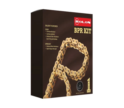 Rolon Brass Chain kit for Hero X PULSE 200FI / 200 KIT HPORC 387