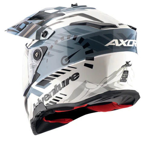X-Cross Dual Visor Speedometer Helmet