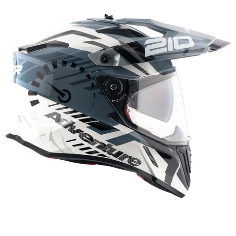 X-Cross Dual Visor Speedometer Helmet