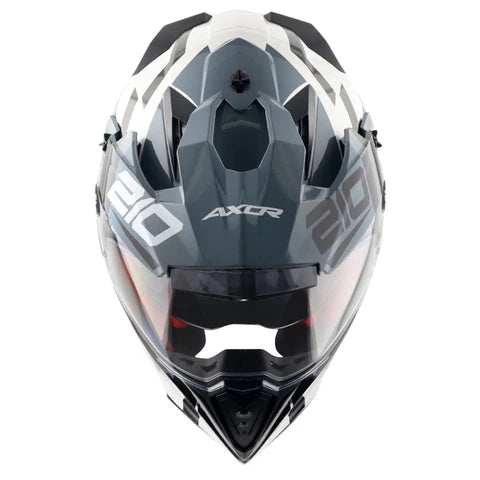 X-Cross Dual Visor Speedometer Helmet