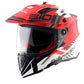 X-Cross Dual Visor Speedometer Helmet