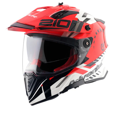 X-Cross Dual Visor Speedometer Helmet