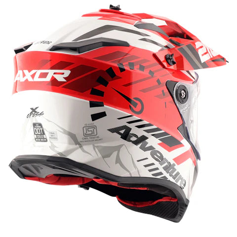 X-Cross Dual Visor Speedometer Helmet