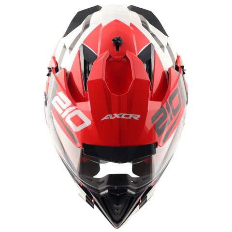X-Cross Dual Visor Speedometer Helmet