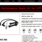 KTM DUKE 390/R (GEN  2/ GEN 3) | High  Performance | Spark Plug  Cable Kit:  Resistor Spark  Caps