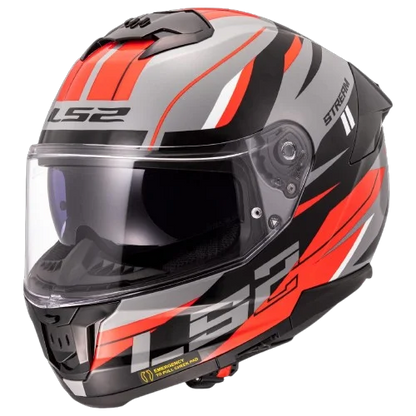 LS2 FF320 STREAM II BOLT MATT BLACK - 06