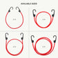Bungee Cord Tie Down Rope (Red)