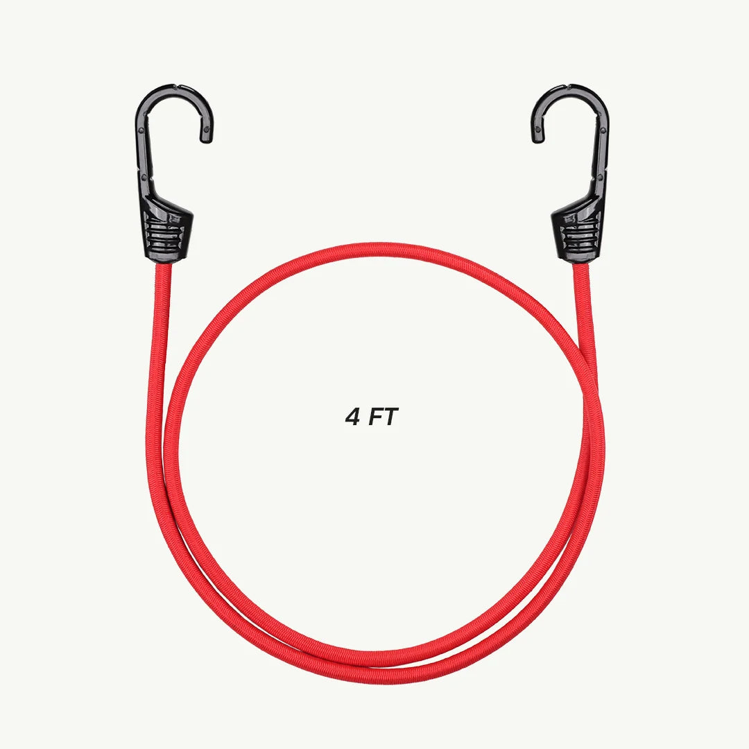 Bungee Cord Tie Down Rope (Red)