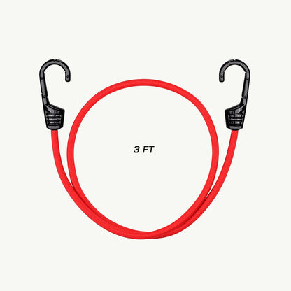 Bungee Cord Tie Down Rope (Red)