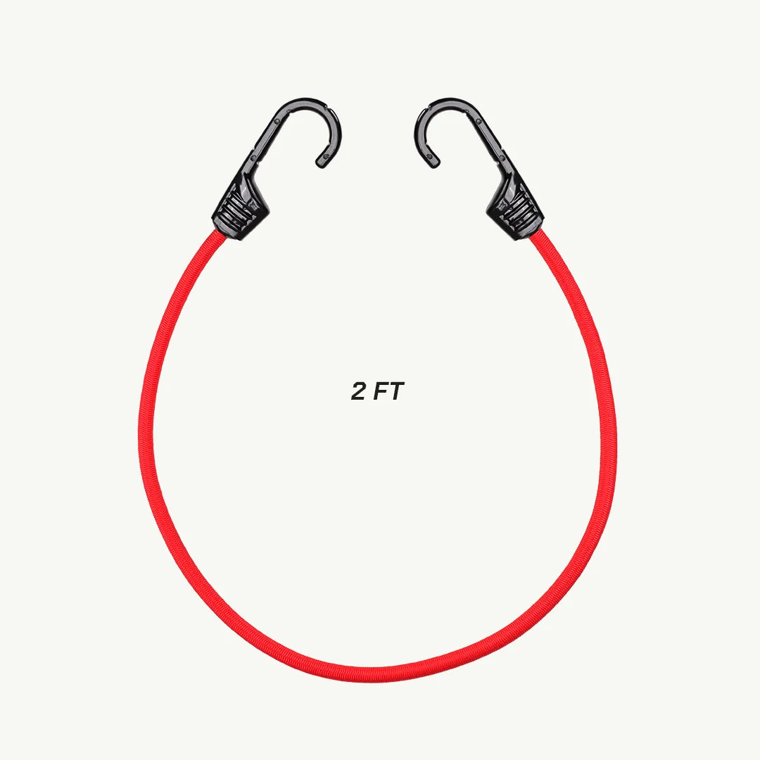 Bungee Cord Tie Down Rope (Red)