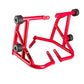 BIZEN HERO RED RALLY AND RALLY PRO PREMIUM CRASH GUARD WITH FRAME SLIDERS RED | XPULSE 200