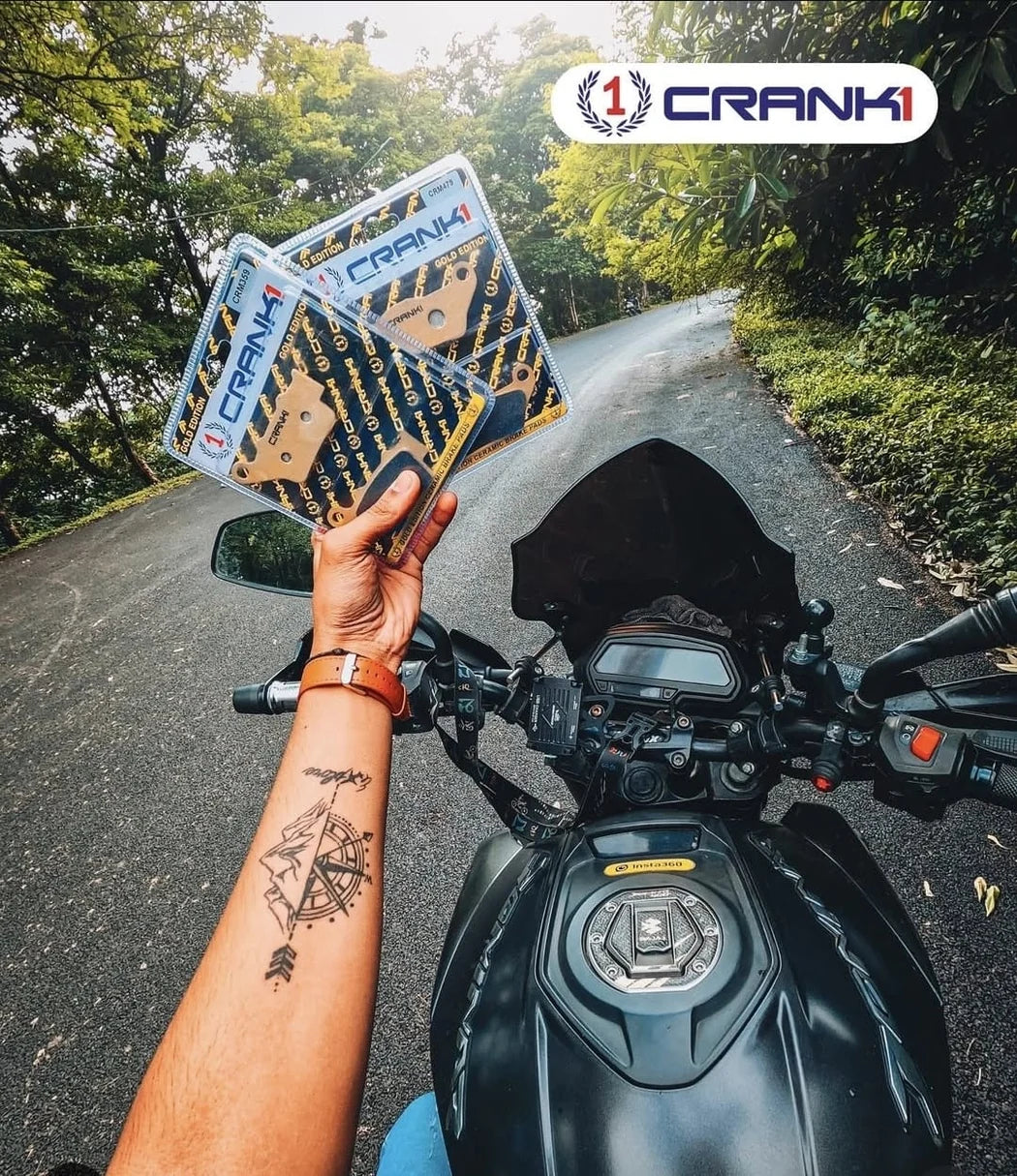 Ceramic Brake Pads For Bajaj Pulsar N160  Rear - CRM4174 - 1 Set
