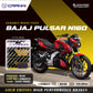 Ceramic Brake Pads For Bajaj Pulsar N160  Rear - CRM4174 - 1 Set