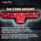 Helmet 3M Chin Mount Strap Set Compatible with All Smartphones GoPro-13/12/11/10/9/8/7/6/5/4/SJCAM/DJI Osmo and All Action Cameras