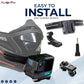 Helmet 3M Chin Mount Strap Set Compatible with All Smartphones GoPro-13/12/11/10/9/8/7/6/5/4/SJCAM/DJI Osmo and All Action Cameras