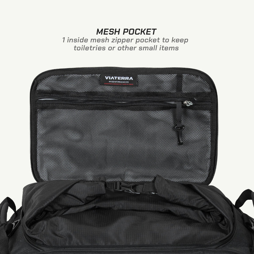 ViaTerra Claw - 100% Waterproof motorcycle tailbag (Universal)