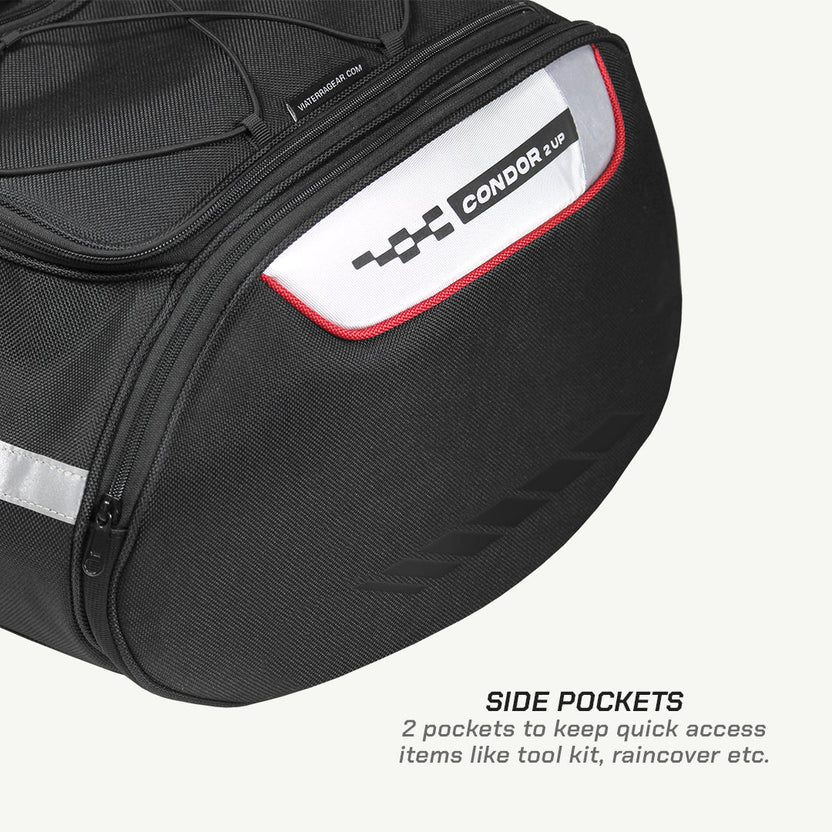 VIATERRA CONDOR 2UP - 100% WATERPROOF MOTORCYCLE SADDLE BAGS
