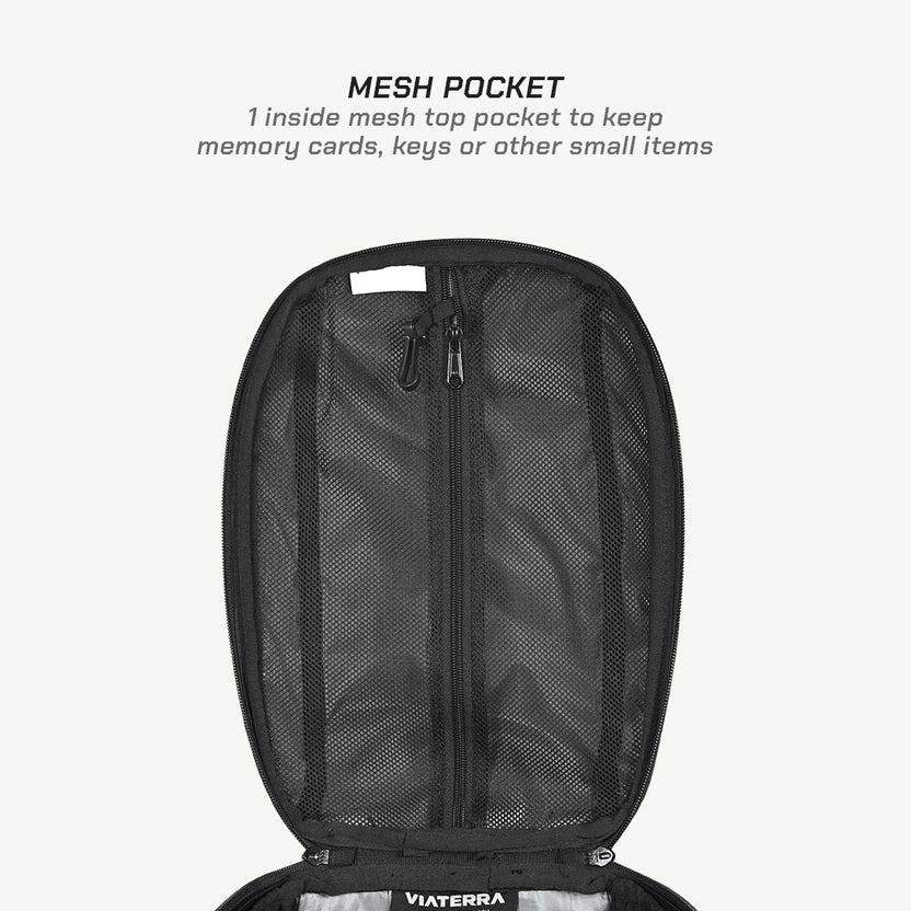VIATERRA FLY MAGNETIC - MOTORCYCLE TANK BAG