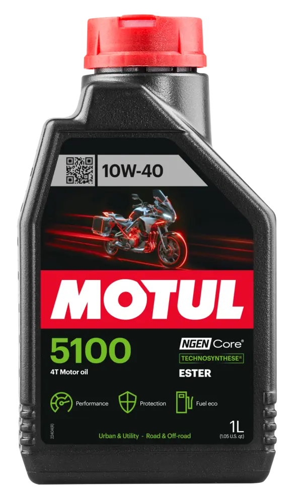 MOTUL 5100 10W-40 4T Bike Engine Oil