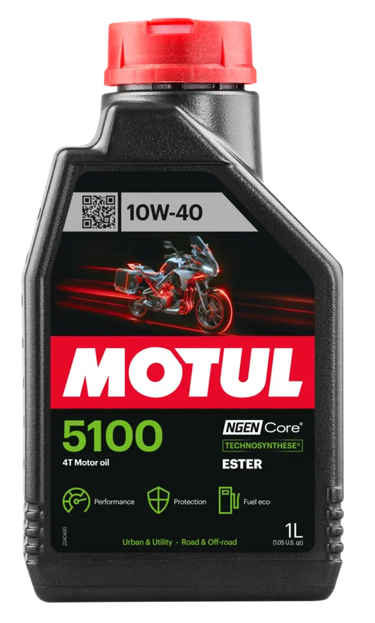 MOTUL 5100 10W-40 4T Bike Engine Oil