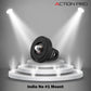 Tripod Mount with Stainless Steel Nut Adapter 1/4 Thread ABS  Compatible with GoPro Hero 13 12 11 10 9 8 7 6 5 4 3+ 3 /Insta-360//DJI Osmo Pocket/SJCAM/Xiaomi/YI All Action Cameras