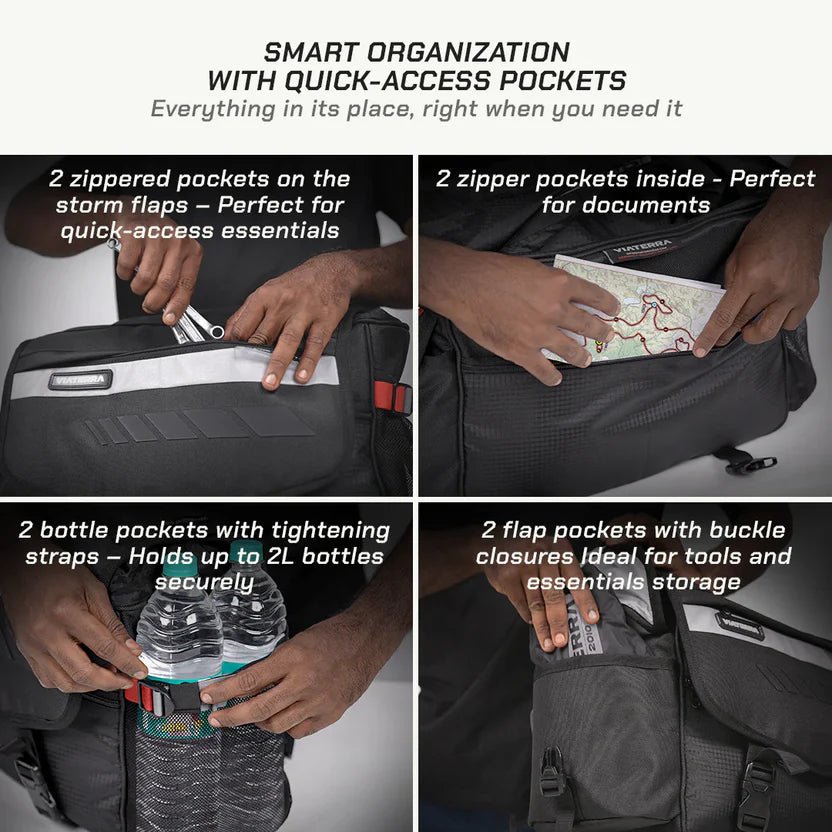 LEH MINI 100% WATERPROOF SADDLEBAGS