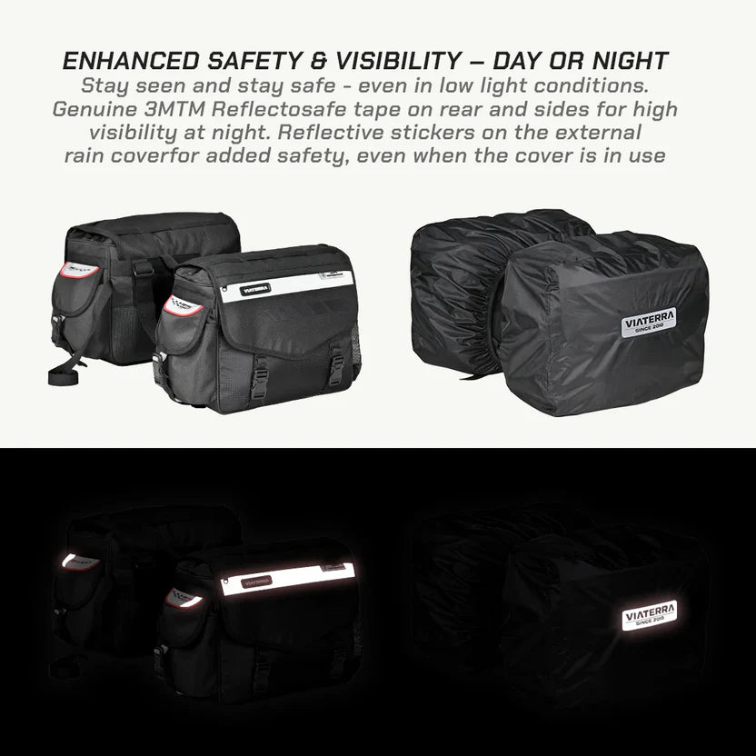 LEH MINI 100% WATERPROOF SADDLEBAGS