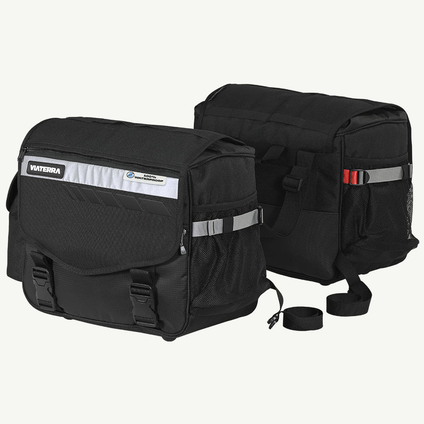 VIATERRA LEH - 100% WATERPROOF MOTORCYCLE SADDLEBAGS