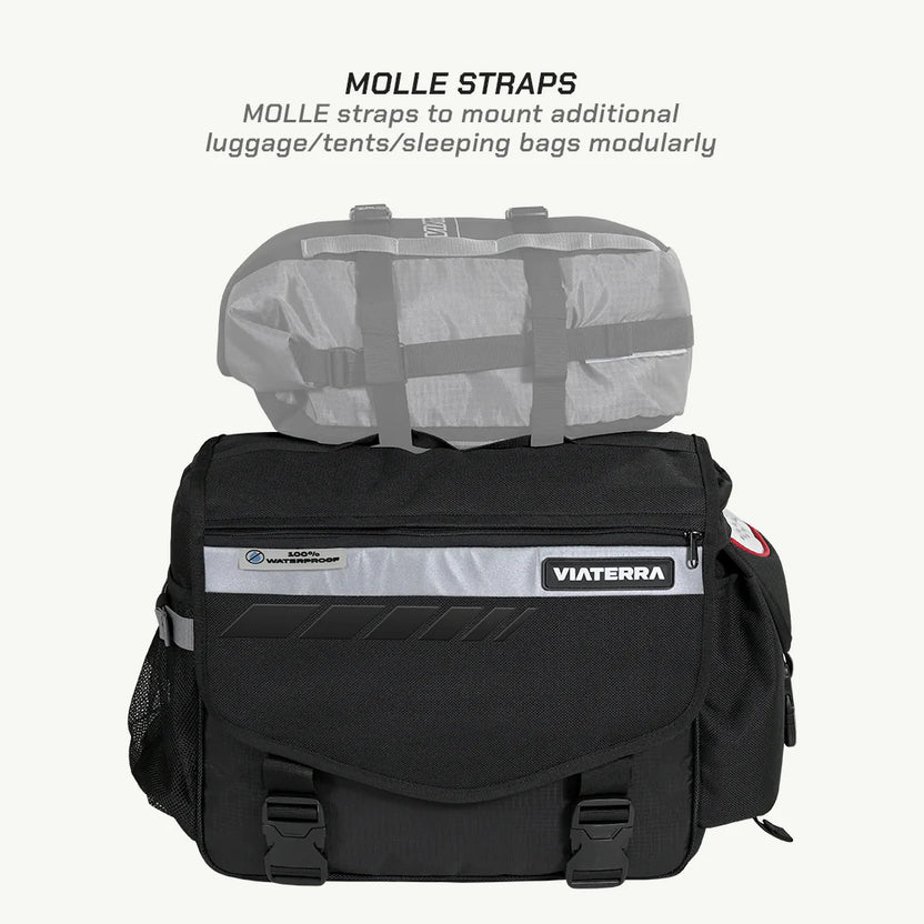 VIATERRA LEH - 100% WATERPROOF MOTORCYCLE SADDLEBAGS