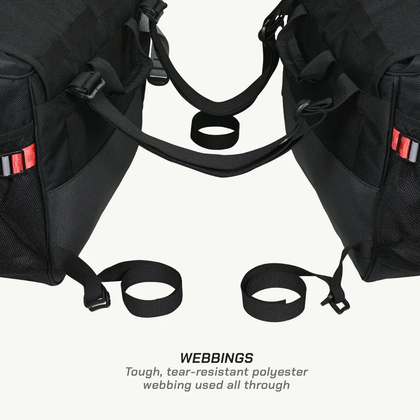 VIATERRA LEH - 100% WATERPROOF MOTORCYCLE SADDLEBAGS