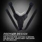 Helmet Chin Mount Strap with J Hook Compatible with All Smartphones and GoPro 13 12 11 10 9 8 7 5 4 | SJCAM | DJI Osmo | Insta 360 X4 X3 X2 & Other Action Cameras [Made in India] (Black)