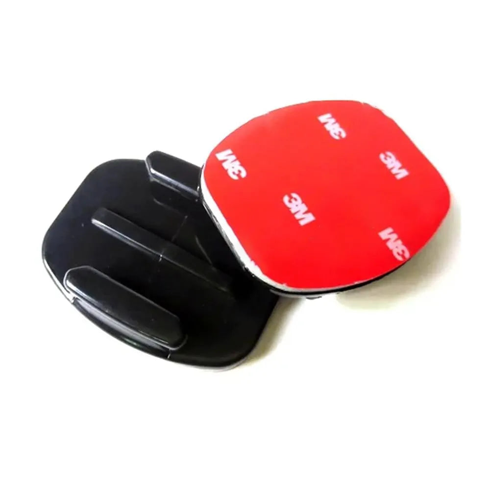 3M Flat Adhesive Sticky Mount Compatible with GoPro-13/12/11/10/9/8/7/6/5/4/3+/3/SJCam/Yi Action Cameras
