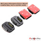 3M Curve Adhesive Sticky Mount Compatible with GoPro-13/12/11/10/9/8/7/6/5/4/3+/3/SJCAM Yi/ Insta360/ 4K/ Eken /Noise Play and other Action Cameras