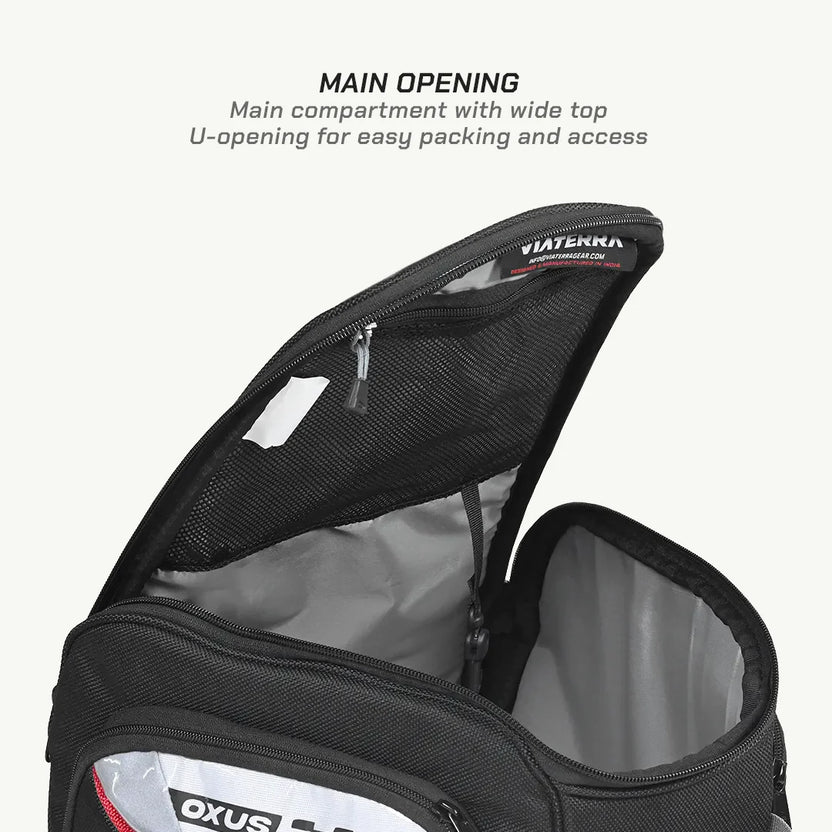 MOTORCYCLE TANK BAG OXUS (MAGNETIC) - VIATERRA