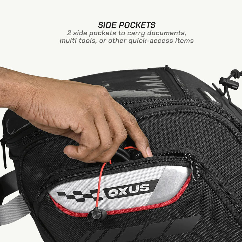 MOTORCYCLE TANK BAG OXUS (MAGNETIC) - VIATERRA