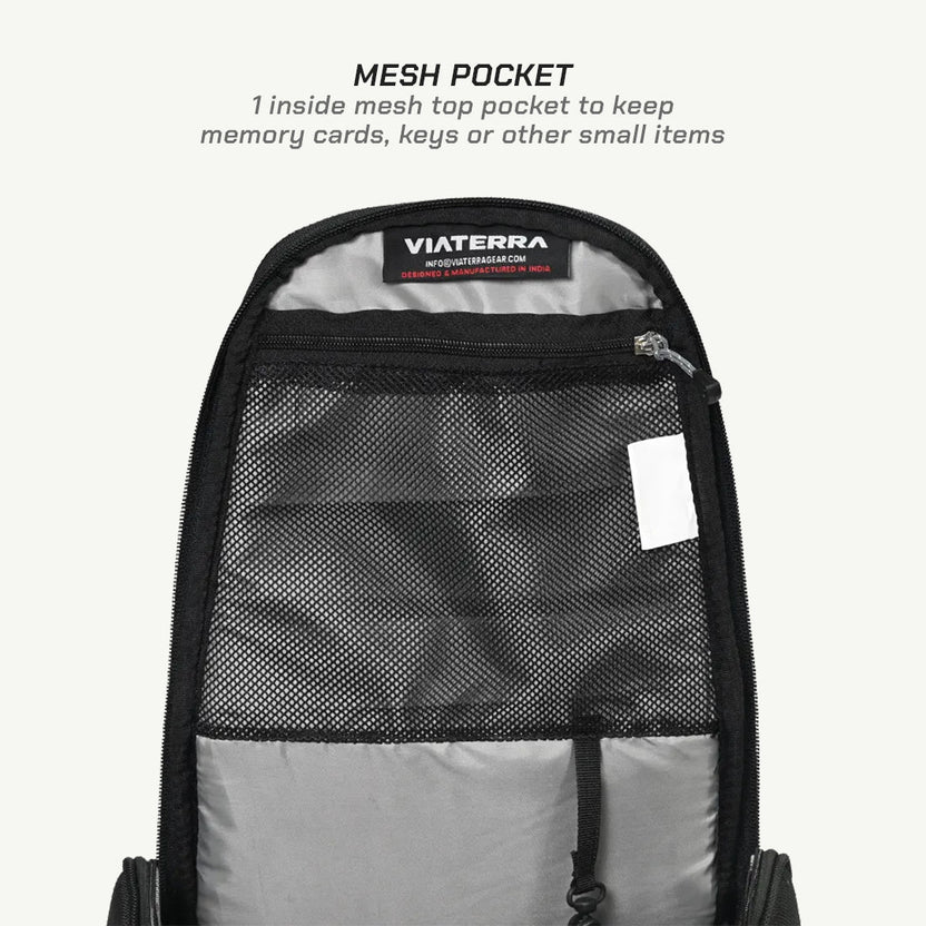 MOTORCYCLE TANK BAG OXUS (MAGNETIC) - VIATERRA