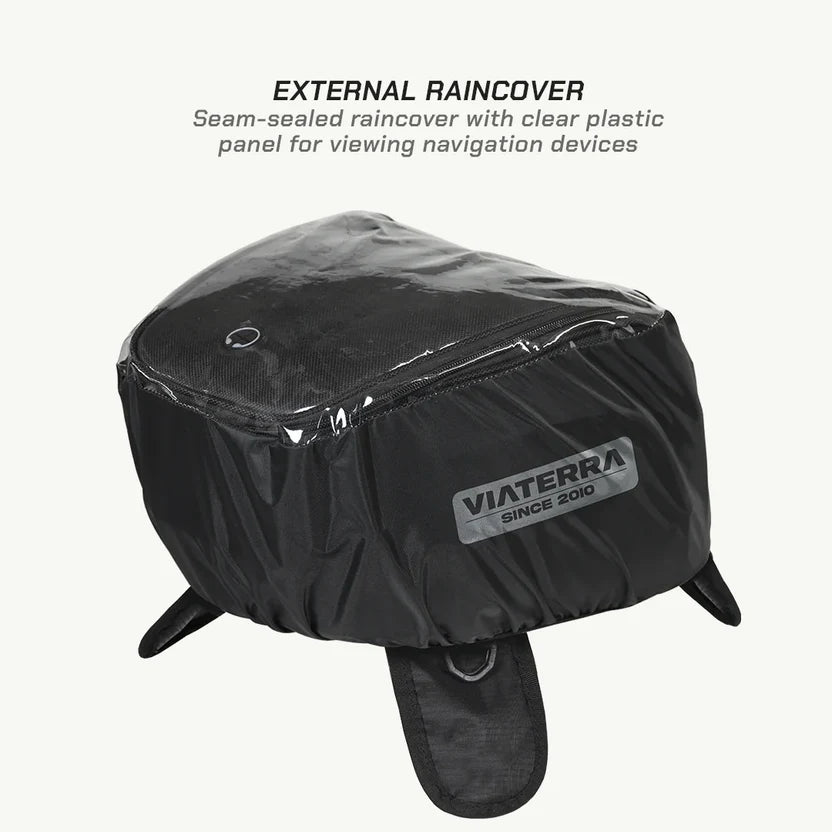 MOTORCYCLE TANK BAG OXUS (MAGNETIC) - VIATERRA