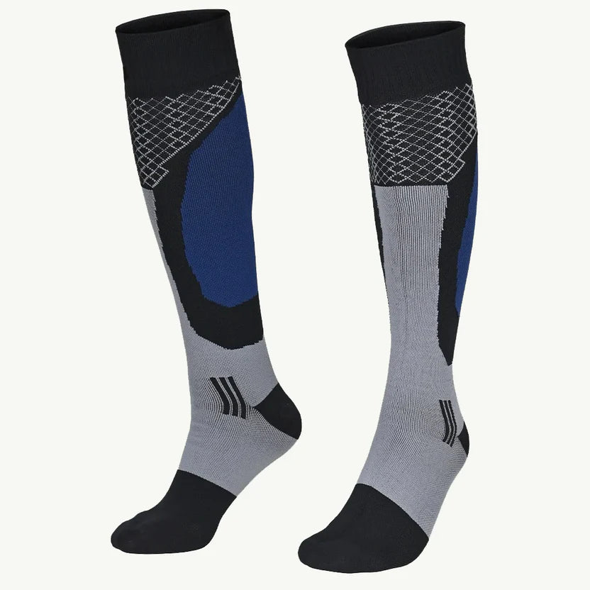 WATERPROOF SOCKS KNEE HIGH (BLUE/GRAY) - VIATERRA