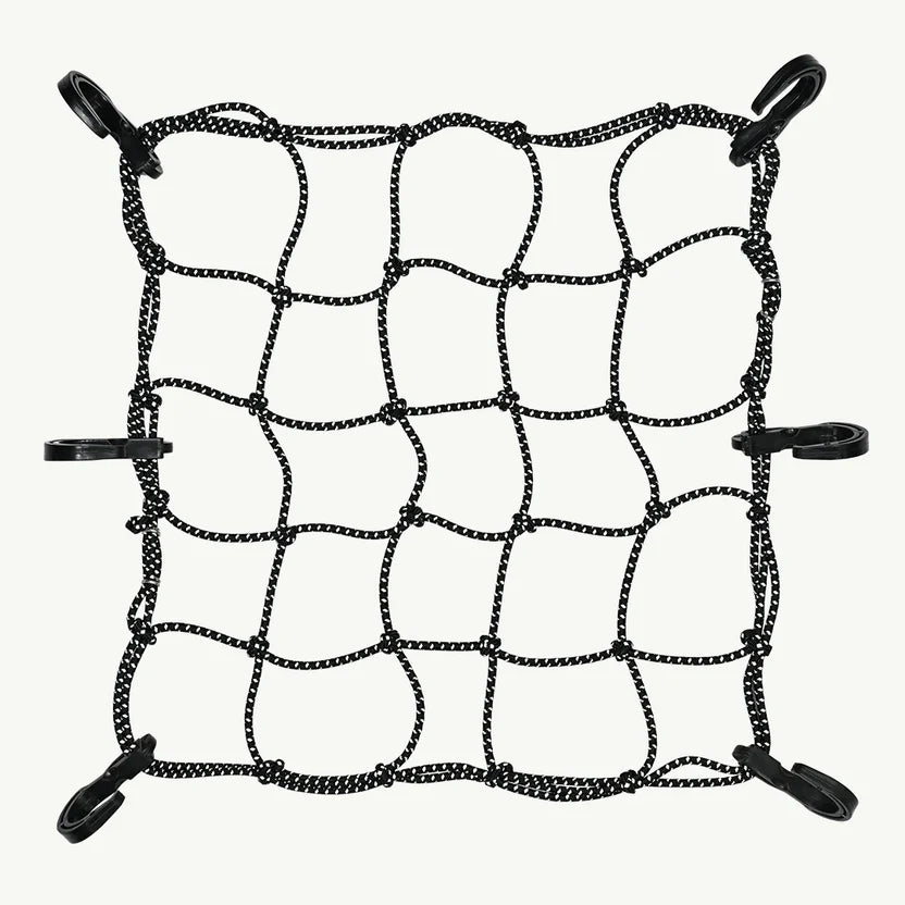 REFLECTIVE BUNGEE TIE DOWN NET (12″ X 12″) - VIATERRA