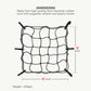 REFLECTIVE BUNGEE TIE DOWN NET (12″ X 12″) - VIATERRA