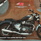 Royal Enfield Super Meteor 650 Red Rooster Astral Exhaust