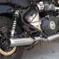 Royal Enfield Super Meteor 650 Red Rooster Astral Exhaust