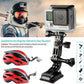 Helmet Mount Kit Front and Side Compatible with GoPro Hero 13 12 11 10 9 8 7 6 5 4 3+ 3 Yi 4K Eken SJCAM Noise and Other Action Camera