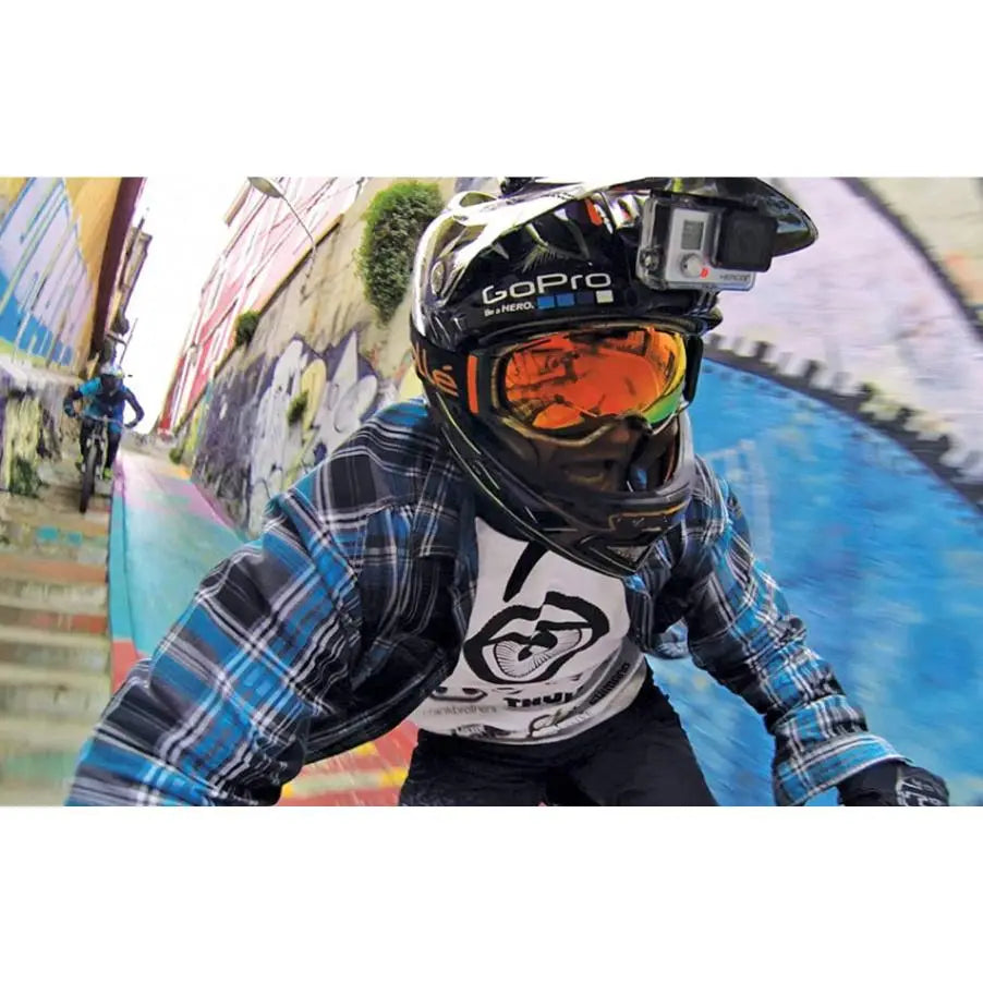 Helmet Mount Kit Front and Side Compatible with GoPro Hero 13 12 11 10 9 8 7 6 5 4 3+ 3 Yi 4K Eken SJCAM Noise and Other Action Camera