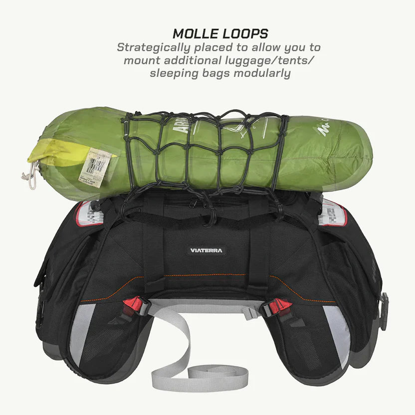 VIATERRA CLAW MINI - UNIVERSAL MOTORCYCLE TAILBAG