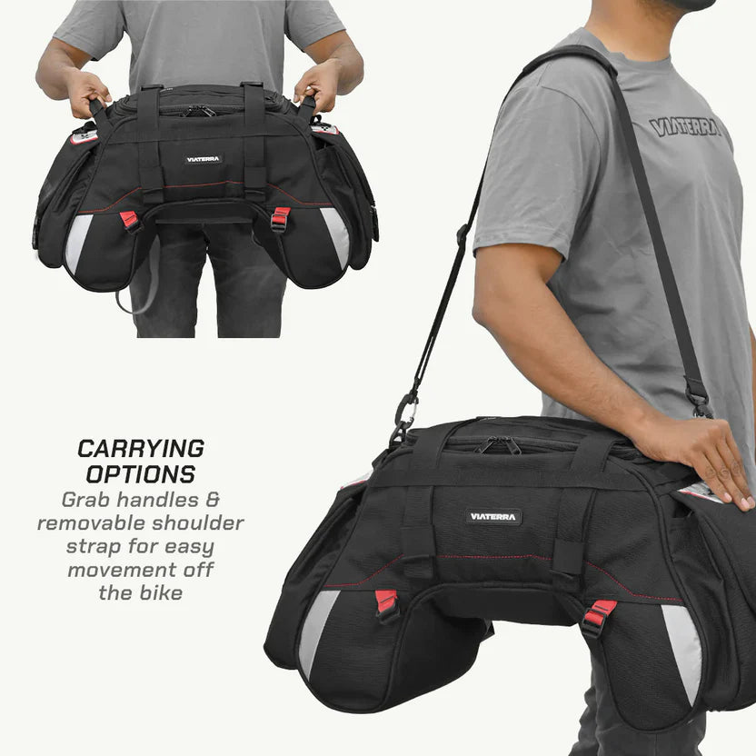 VIATERRA CLAW MINI - UNIVERSAL MOTORCYCLE TAILBAG