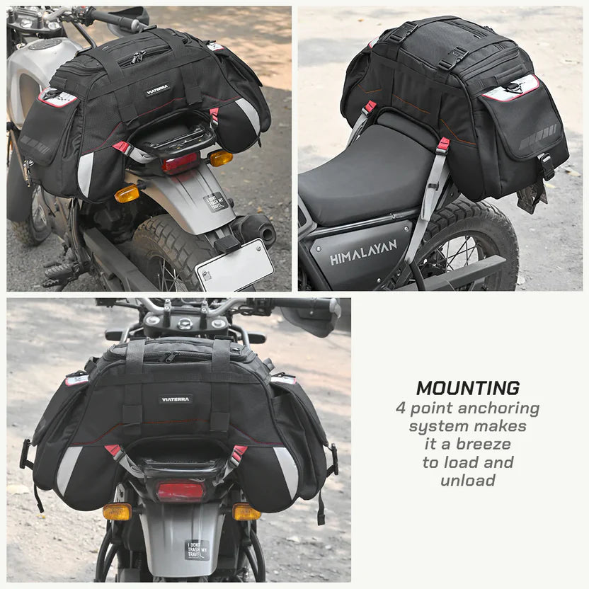 VIATERRA CLAW MINI - UNIVERSAL MOTORCYCLE TAILBAG