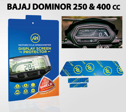 Bajaj Dominar 250 & 400 CC Bike Display Protector